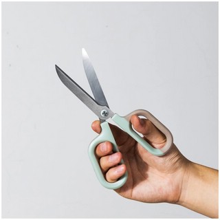 Ножницы офисные Nusign, 18 см, зеленые 5