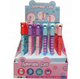 Ручка гелевая M&G 'Adorable Pet', толщина линии 0,5 мм, цвет синий AGPC5271 5