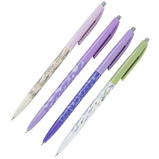 Ручка шариковая автоматическая M&G Lavender, синяя, толщина линии 0.35 мм, артикул ABP86171