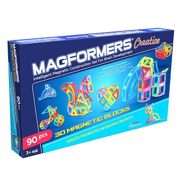 Магнитный конструктор 'Creative 90' Magformers, цвет разноцветный