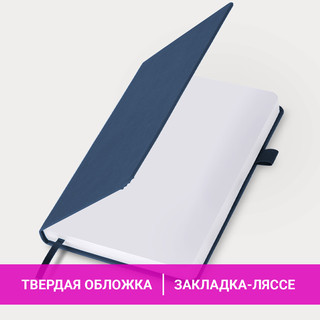 Ежедневник на 2024г, А5, 'Control', под кожу, держатель для ручки, синий 5