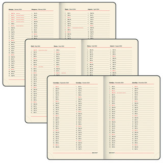 Ежедневник датированный 2024 BRAUBERG 'Stylish', А5 138x213 мм, гибкий, бирюзовый, 114893 11