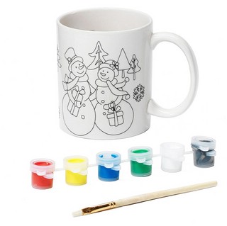Набор для творчества 'Кружка-подарок' Bondibon (снеговики) 3