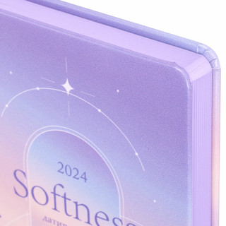 Ежедневник на 2024г 'Vista. Pastel' А5, под кожу 5