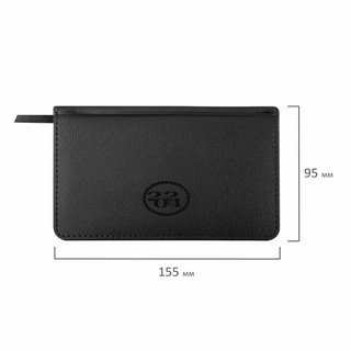 Еженедельник-планер на 2024г, А6 'Favorite' под кожу, черный 3