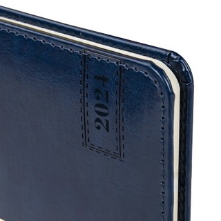 Еженедельник-планер на 2024г, А6 'Imperial' под кожу, синий 4