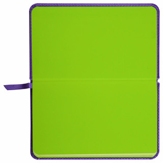 Еженедельник-планер на 2024г А6 'Rainbow' под кожу, сиреневый 6