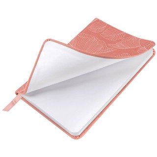 Еженедельник-планер на 2024г, А6 'Foliage' под кожу, коралловый 6