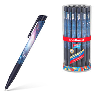 Ручка шариковая автоматическая ColorTouchR Space, цвет чернил синий
