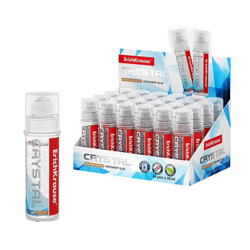 Клей канцелярский Crystal, 30 мл