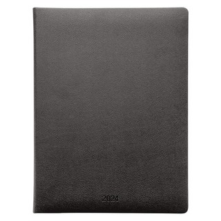 Ежедневник на 2024г 'Vienna' А4-, 88 листов, твердая обложка, серый