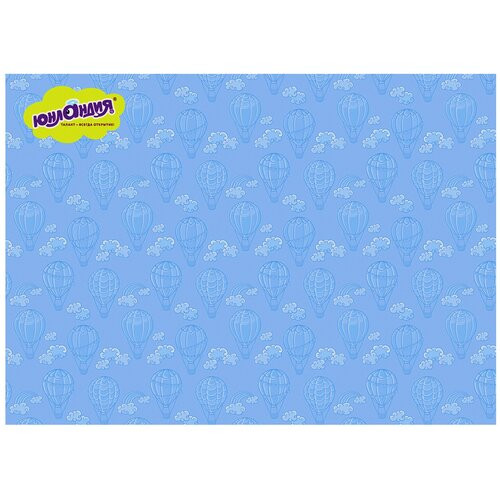 Настольное покрытие Юнландия 50х70 см слоник, цвет голубой, артикул 662456