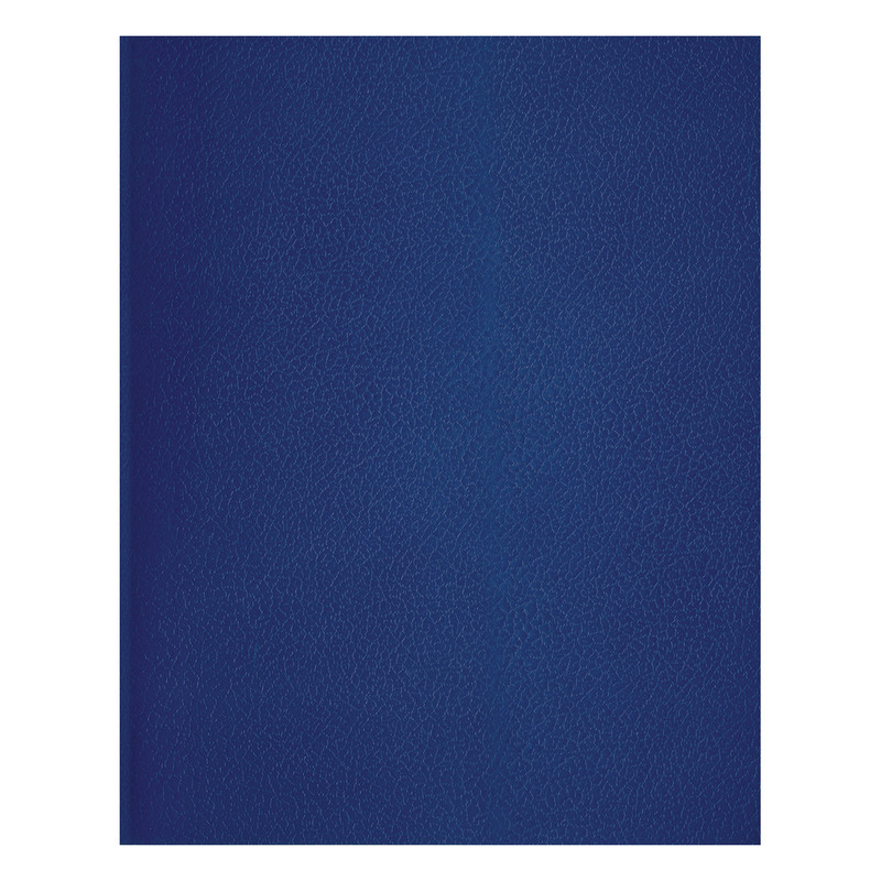 Тетрадь А5, 96л, линия, бумвинил, синий