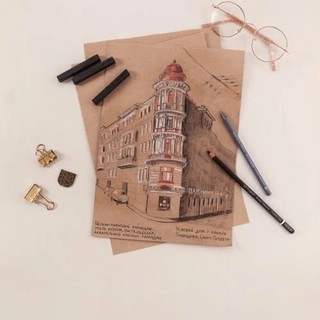 Набор угольных карандашей 'Sketch&Art' 6 шт. (мягкий, средний, твердый) 4