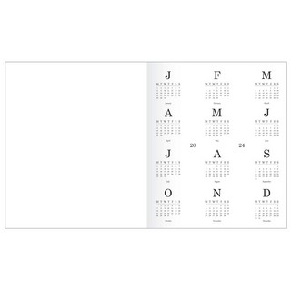 Планнер на 2024г 'Sence' А5, 56 листов (камень) 2