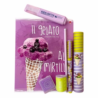 Подарочный набор Мороженое фиолетовое 1