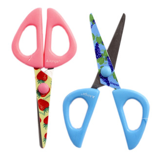 Ножницы детские 13 см с принтом на лезвии 'Ягодный микс' в ас...