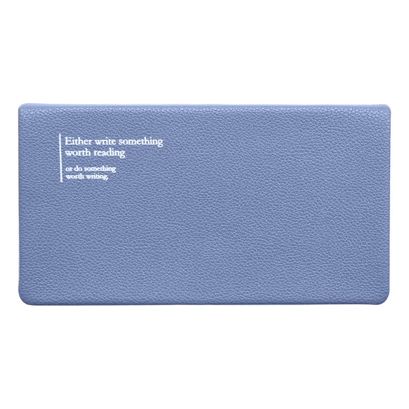 Еженедельник на 2024г 'Prague' А6-, 64 л, интегральный переплет, серо-синий