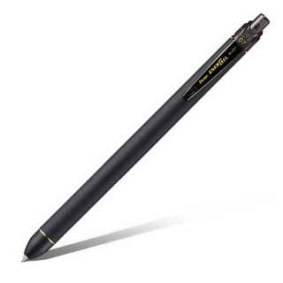 Гелевая ручка автомат Pentel 'Energel' 0,7 мм корпус Soft Touch, черный стержень