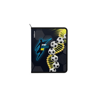 Папка для тетрадей на молнии пластиковая ErichKrause Sport DNA, A5+ 3