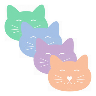 Доска для лепки пластиковая 'Matt Pastel Bloom' (кошка) ассор...