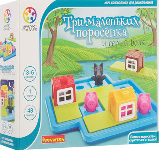 Bondibon Настольная игра Три маленьких поросенка 1