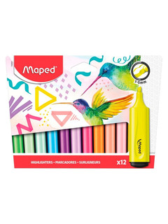 Текстовыделители 12 цветов, Maped артикул 740901 6