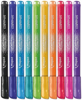 Фломастеры 10 цветов Maped Color'Peps Glitter 2