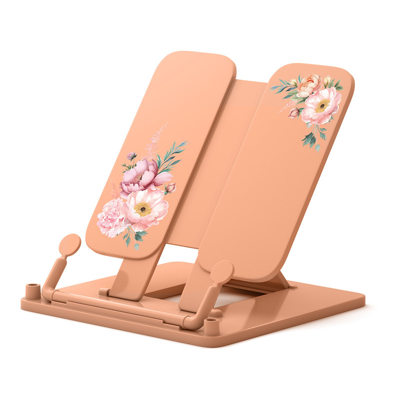 Подставка для книг Pastel Bloom, пластик, персиковый