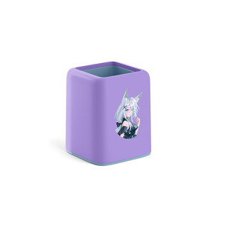 Подставка настольная Forte, Manga, пластиковая, фиолетовый с ...