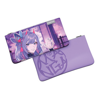 Пенал-конверт 'Manga' 22х12 см, ErichKrause Light, лиловый