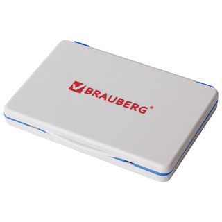 Штемпельная подушка 100х80 мм (рабочая поверхность 90х50 мм), синяя краска 2