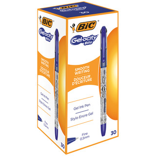 Ручка гелевая BIC 'Gelocity Stic', синяя, 0.5 мм, грип 3