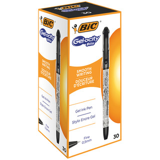 Ручка гелевая BIC 'Gelocity Stic', черная, 0.5 мм, грип 3