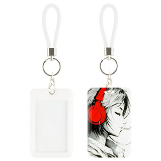 Бейдж вертикальный MESHU 'Music', 110 x 70 мм, петля с караби...