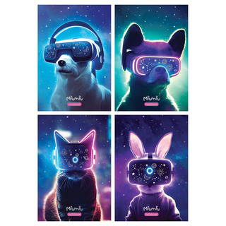 Блокнот А6 40 листов MESHU 'Miumiu', цена за 1 шт, обложка в ...