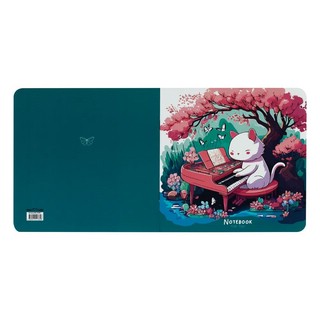 Скетчбук 40 листов, 17х17 см, 'Cat's symphonie' без линовки 3