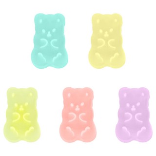 Набор ластиков MESHU 'Candy Bear' 5 шт.в наборе, ПВХ, в ассортименте