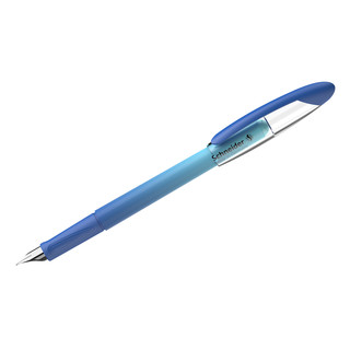 Ручка перьевая Schneider 'Voyage caribbean' синяя, 1 картридж, грип