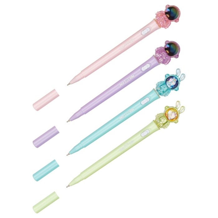 Ручка шариковая MESHU 'Spaceheroes', светящаяся, синяя, 0.5 мм, цвет в ассортименте