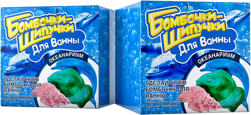 Набор Юный Химик Висма 'Бомбочки-шипучки: Океанариум'
