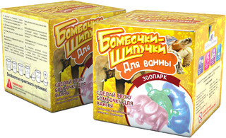 Набор Юный Химик Висма 'Бомбочки-шипучки: Зоопарк'