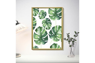 Рамка Brauberg 21х30 см, золотистая, пластик, багет 8 мм, серия Slim 2