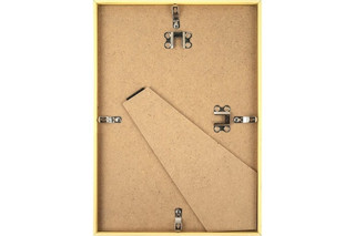 Рамка Brauberg 21х30 см, золотистая, пластик, багет 8 мм, серия Slim 5