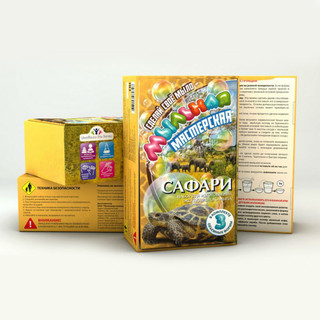 Набор 'Мыльная Мастерская. Сафари' ВИСМА, цвет разноцветный