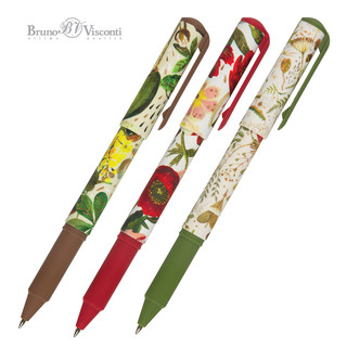 Ручка шариковая DreamWrite 'Flora.Bloom flowers' 0.7 мм, в футляре, в ассортименте 6
