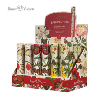 Ручка шариковая DreamWrite 'Flora.Bloom flowers' 0.7 мм, в футляре, в ассортименте 14