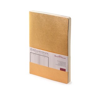 Набор подарочный 'Megafpolis Flex' (ежедневник А5, ручка), золото 4