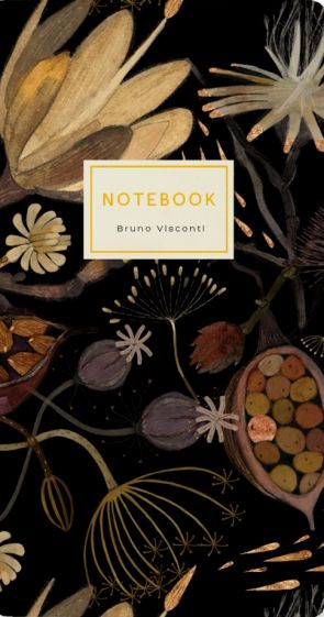 Тетрадь общая 'Ночные цветы' А6, 30 листов