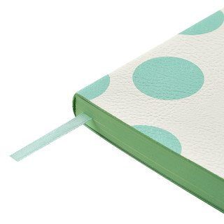 Ежедневник А5 'Mint Polka Dots' 128 листов, недатированный 4